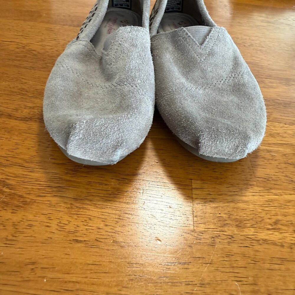 Suede Bobs Size 10 Memory Foam - Picture 4 of 7